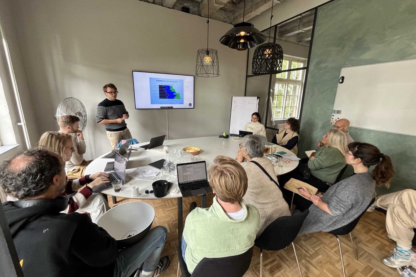 An AIFIC AI workshop in progress
